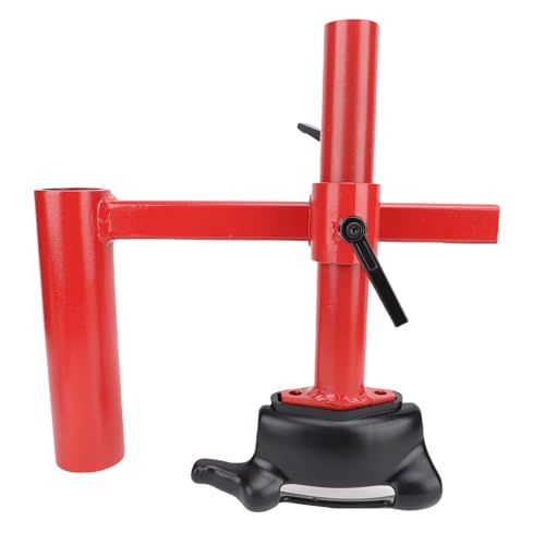 Sorandy Manual Tire Changer Duck Head Adapter Kit, Duck Head Manual Tire Changer, 16 to 21 Inch Mounting Kit with Silver Cone, Metal Hand Changing Machine for Most Car Wheels