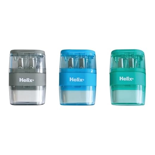 Helix Duo Two Hole Sharpener and Eraser