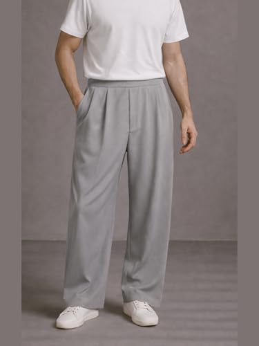 Image of Korean Pants for Man | Trekking Pants | Korean Trousers | Baggy Trackpants for Men - Effortless Style, Confident Feel, Free Movement, All-Day Comfort