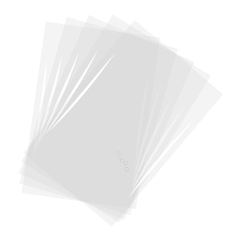 QUARKZMAN 150 Bolsas De Envoltura Termorretráctil, 8" x 12" Película Termorretráctil POF Transparente Para Cestas De Regalo, Colección De Empaque, DIY Casero, Galletas