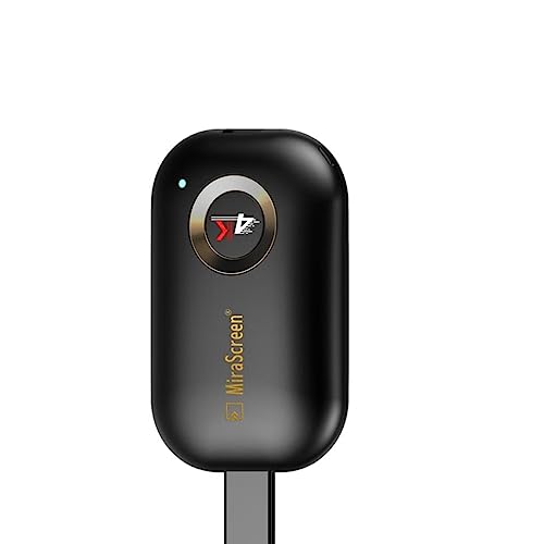 Image of HEAVENGLOW 4K Wireless Display Dongle Streaming Device HDMI TV Stick Screen Mirroring Adapter 5G WiFi AirPlay Miracast DLNA for Android iOS Windows Mac