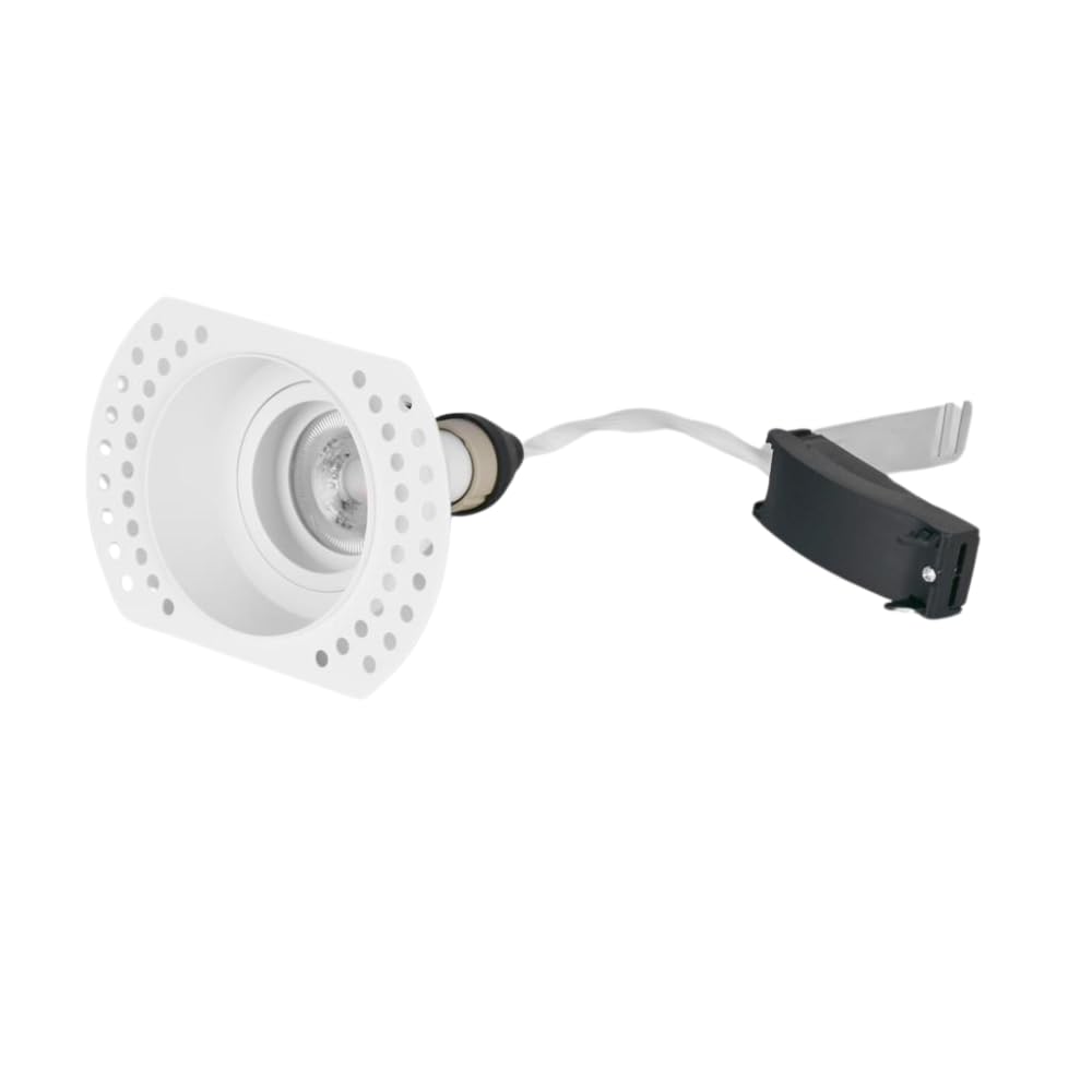 Lightologist Trimless IP65 Plaster in GU10 Fire Rated Downlight