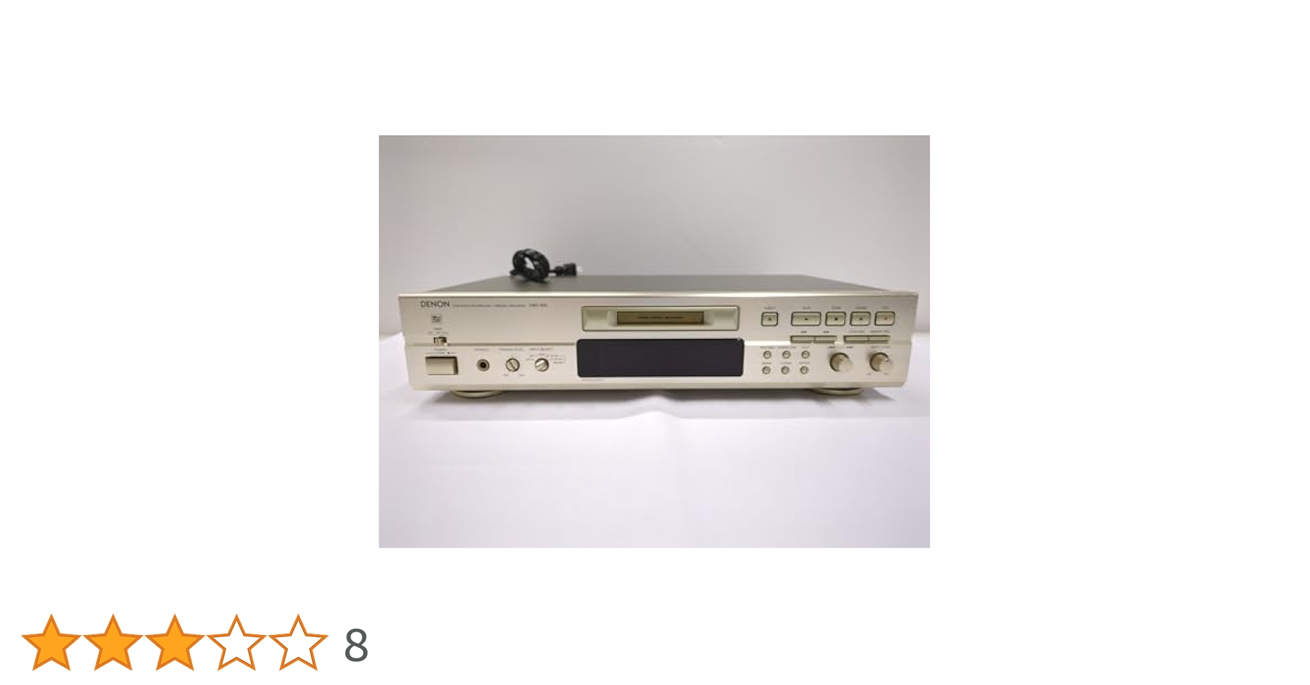 DENON DMD-800　MDプレーヤー/レコーダー　リモコン付　 日本製 Amazon | DENON DMD-800 MDレコーダー | Denon | ディスク