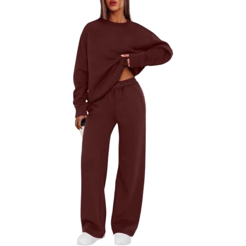 yakyamgi Women 2 Piece Set Sweatsuits Oversized Pullover Sets Fall Outfits - image 1