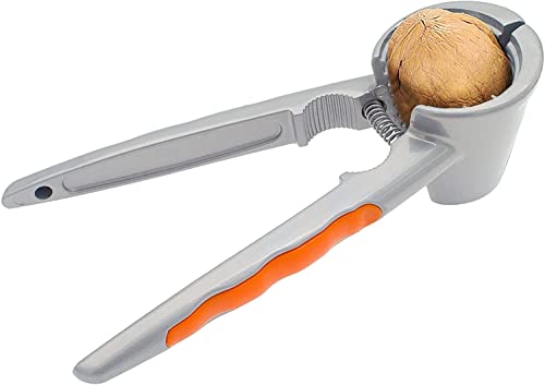Nut Cracker, Walnut Clamp, Pecan Pliers Opener Stainless Aluminum Alloy Kitchen Tools, Splash Proof Design Pecan Chestnut Clamp Nutcracker #TOP1