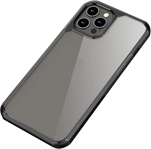 Coque iPhone 12 Pro Max de qualité supérieure transparente et finitions Svart