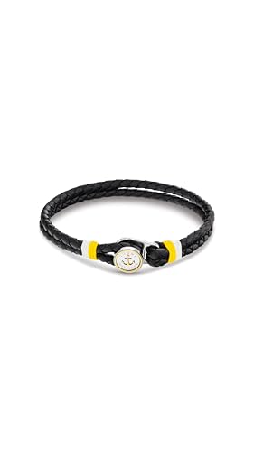 Tommy Hilfiger Jewelry Men's Leather Bracelet Black - 2790695