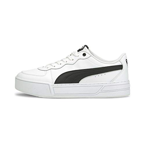 PUMA Skye, Zapatillas, Mujer, Blanco (Puma White-Puma Black), 39 EU