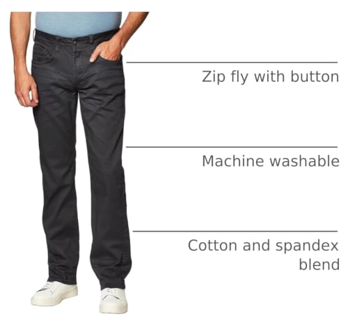 Image of Buffalo David Bitton Men's Straight Six Jeans