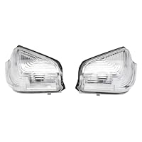 ZEALfix Außenspiegel-Anzeigelampenlinse, Rückspiegel-Signalleuchte, links und rechts, Set für Mercedes Sprinter V-W Crafter 2006–2017, A0018228920 2E0953049A, A0018229020, 2E0953050A