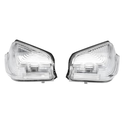 ZEALfix Außenspiegel-Anzeigelampenlinse, Rückspiegel-Signalleuchte, links und rechts, Set für Mercedes Sprinter V-W Crafter 2006–2017, A0018228920 2E0953049A, A0018229020, 2E0953050A