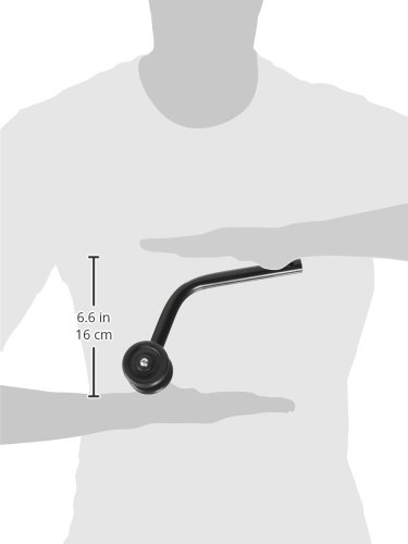 Karman Anti Tippers For S-2512 Series Ergonomic Wheelchair, Black #TOP1