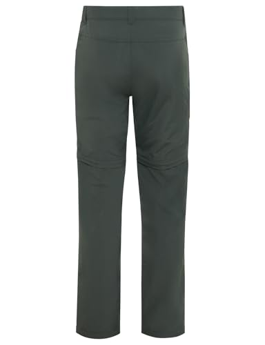 Jack Wolfskin Unisex Kinder Safari Zip Off Pants K Wanderhose, Slate Green, 152 EU