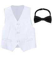Hipfun Men's 3-Piece Slim Fit Suit for Wedding & Business