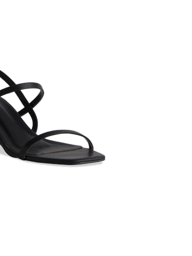 Image of ERIDANI Amaris Strappy Heels |Trendy Lightweight Durable Fashion Elegant Modern Design |Perfect Fit Soft Feel