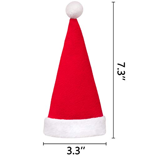 Jollylife 38Ct Christmas Santa Hats Silverware Holders - Xmas Party Dinner Table Dinnerware Decorations Supplies Flatware Decor #TOP4