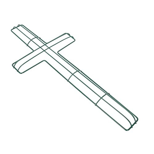 Levemolo Shaped Iron Wreath Holder Sturdy Flower Arranging Rack for Christmas Easter Decorations for Crafting Unique Garlands