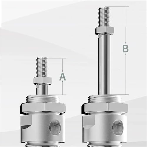 Vérin pneumatique double effet MA40 course 250mm pour guidage de précision - 3