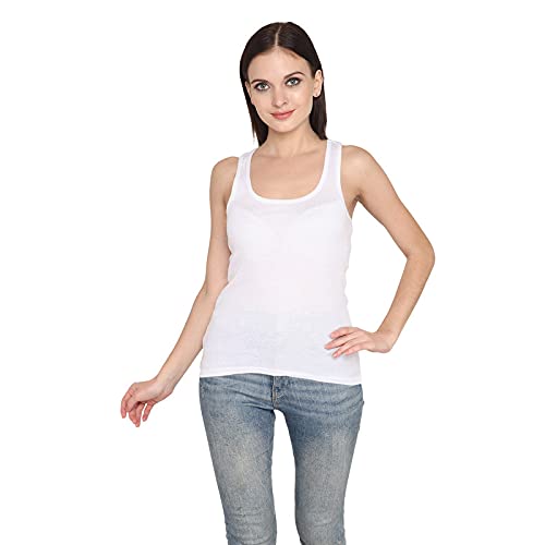 Image of ZOLDY Women's Sleeveless Slim fit Cotton Racerback Camisole Spaghetti