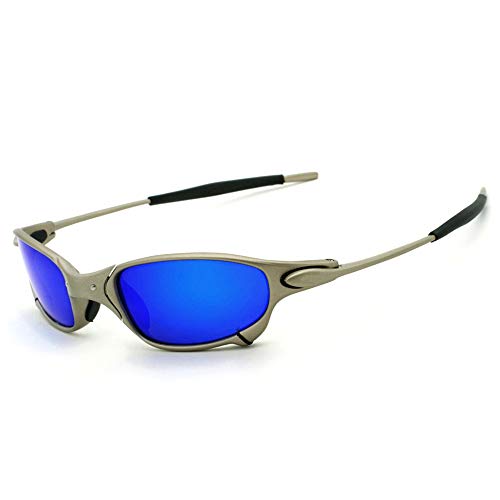 Jiggy Babe Top Sports Polarized Sunglasses Aluminum Metal Frame Riding Flash Iridium Mirror
