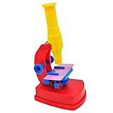 microscopio juguete comprar Fabricado en plástico resistente de bonitos colores, Cuenta con luz para iluminar por abajo las muestras, Medidas aproximadas: 13,5 x 5,9 x 7,5 cm, Perfecto si buscas un regalo para niños interesados en aprender sobre ciencia o medicina, Funciona con pilas (no incluidas), No recomendado para menores de 3 años