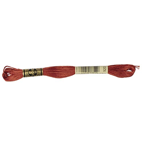 Image of DMC 6-Strand Embroidery Cotton Floss, Medium Copper