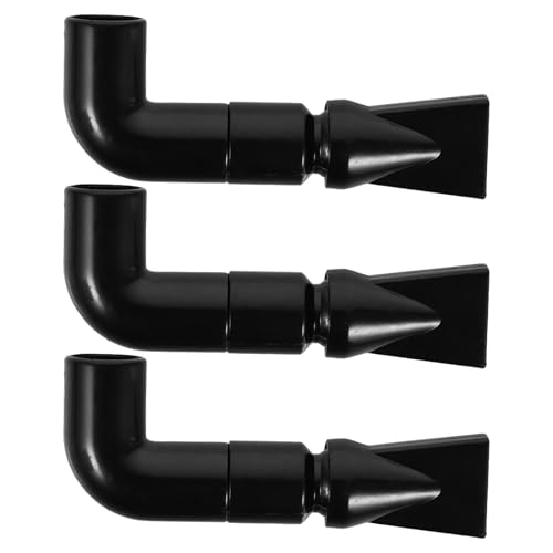 BESTonZON 3Pcs Aquarium Duckbill Nozzle Versatile Water Outlet for Fish Tank Lightweight Durable Return Pipe Fitting Design for Optimal Aquatic Conditions