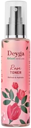 Deyga Rose Water Toner | Provides Hydration | Restores the pH balance | Soothing for Skin | For all skin types (100 ML)