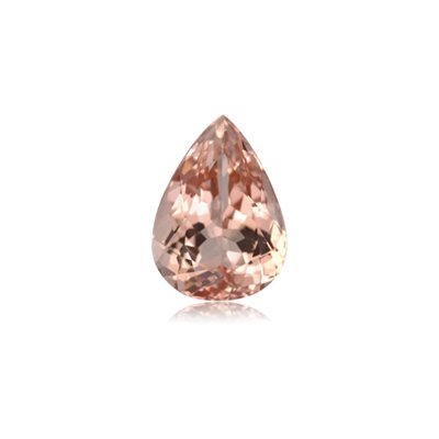 Mysticdrop 0.70-0.90 Cts of 8x5 mm AAA Pear Cut Morganite (1 pc) Loose Gemstone