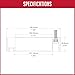 Wheel Accessories Parts 4 Pcs ATV UTV Wheel Spacers 4 on 156mm 4x156mm 2.00 Inch Thick 130mm Hub 3/8