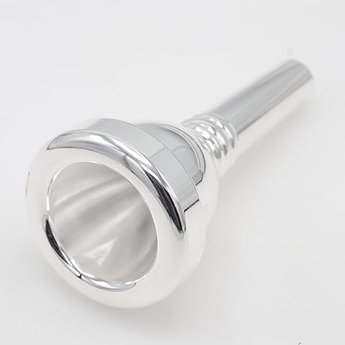 Cheerock A230803 6 1/2Al Trombone Mouthpiece, Silver Plated Mouthpiece thumb #2