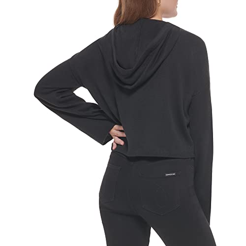 Calvin Klein Women's Chain Stitch V-Neck Sweater4