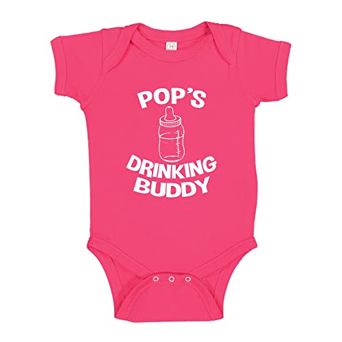Image of Pop's Drinking Buddy Baby Bodysuit One Piece or Toddler T-Shirt Pop Baby Clothes