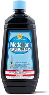 Lamplight Medallion Lamp Oil - 32oz, clear (60005)