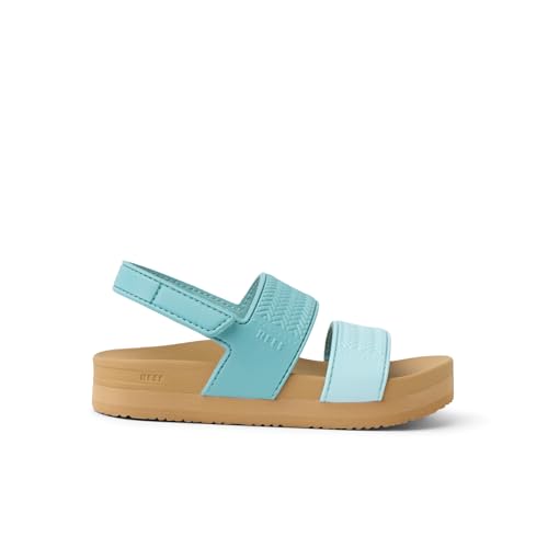 Image of REEF Girls Toddler /Little Kid Water Vista Platform Sandal, Water Friendly, Adjustable Strap