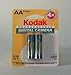 Kodak 801 7949 Ni-MH Rechargeable Digital Camera Battery - AA size (2 Pack)