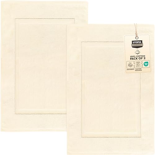 Utopia Towels RbgohoX}bgAAC{[A[oX[Oł͂܂] 21 x 34C`A100%OXpRbg - zƐ@􂢉 V[ oX[ tA^I (2pbN)