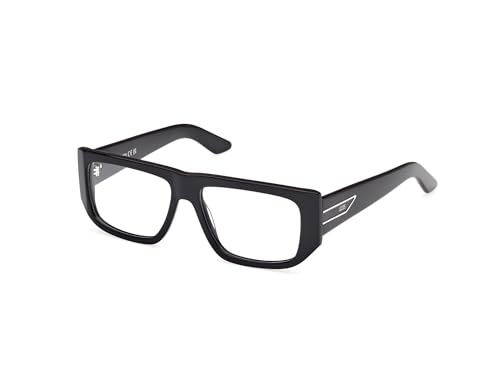 GCDS Unisex GCDS GD5036 001 Optische Fassungen Acetat Schwarz  Quadratisch Normal