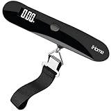 iHome Digital Luggage Scale, Battery Included, Travel Scale Luggage Weight, Baggage, Suitcase Scale, Luggage Scale Travel Digital, Hanging Scale, Luggage Weight Scale