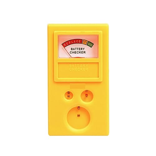 Testeur de batterie jaune et compteur de charge électronique simple