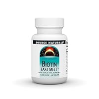 Algopix Similar Product 9 - Source naturals Biotin Fast Melt Hair