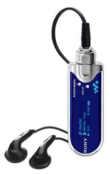 Sony NW-E405-512MB MP3 Network Walkman - Blue: MP3 & Digital Media