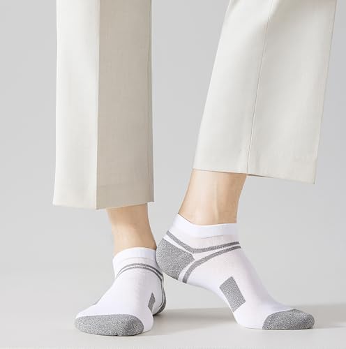 Image of 12-30 Pairs Low Cut Ankle Socks for Men Thin Breathable Casual No Show Athletic Socks Bulk