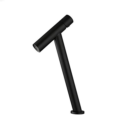Mitigeur lavabo noir en laiton pour sublimer votre routine bien-être