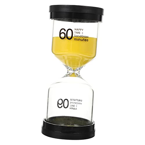 Cabilock Temporizador De Reloj De Arena Reloj Despertador Inteligente Relojes Gran Reloj De Arena Temporizador De Arena Condujo Despertador Sencillo Digital Decoración De Oro El Plastico