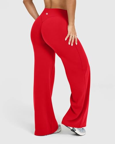 Image of OQQ Yoga Pants Women Casual Soft Straight Leg Bottoms