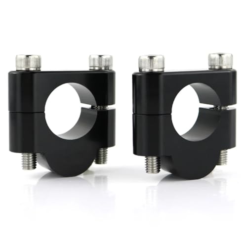 DSPOLIMV Motorrad lenkererhöhung Kompatibel Mit Suzuki Für Bandit Für GSF250 2000 Für GSF600 2000-2004 Für GSF650 2005-2016 Motorrad-Lenker-Riser-Lenker-Riser(Black,20mm)