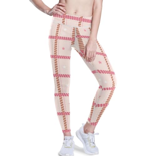 Pantalones de yoga con levantamiento de glúteos mallas de botín estampadas mujer