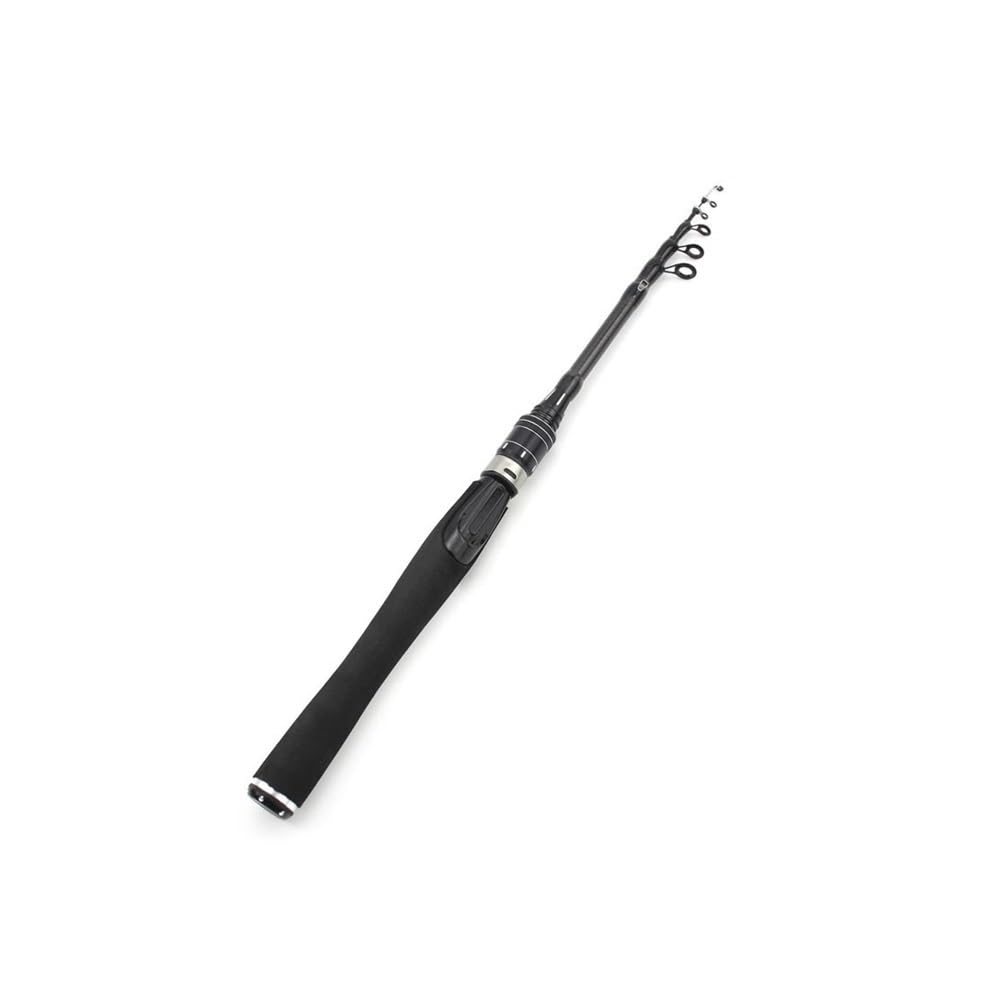 Wędka 180cm Ultralekka teleskopowa wędka UL Power Waga przynęty 1-5g Złów małą rybę wędka Sprzęt wędkarski Wędka(180cm)