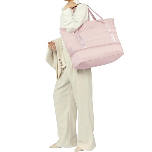 NISHEL Double-layer Weekender Duffle Bag